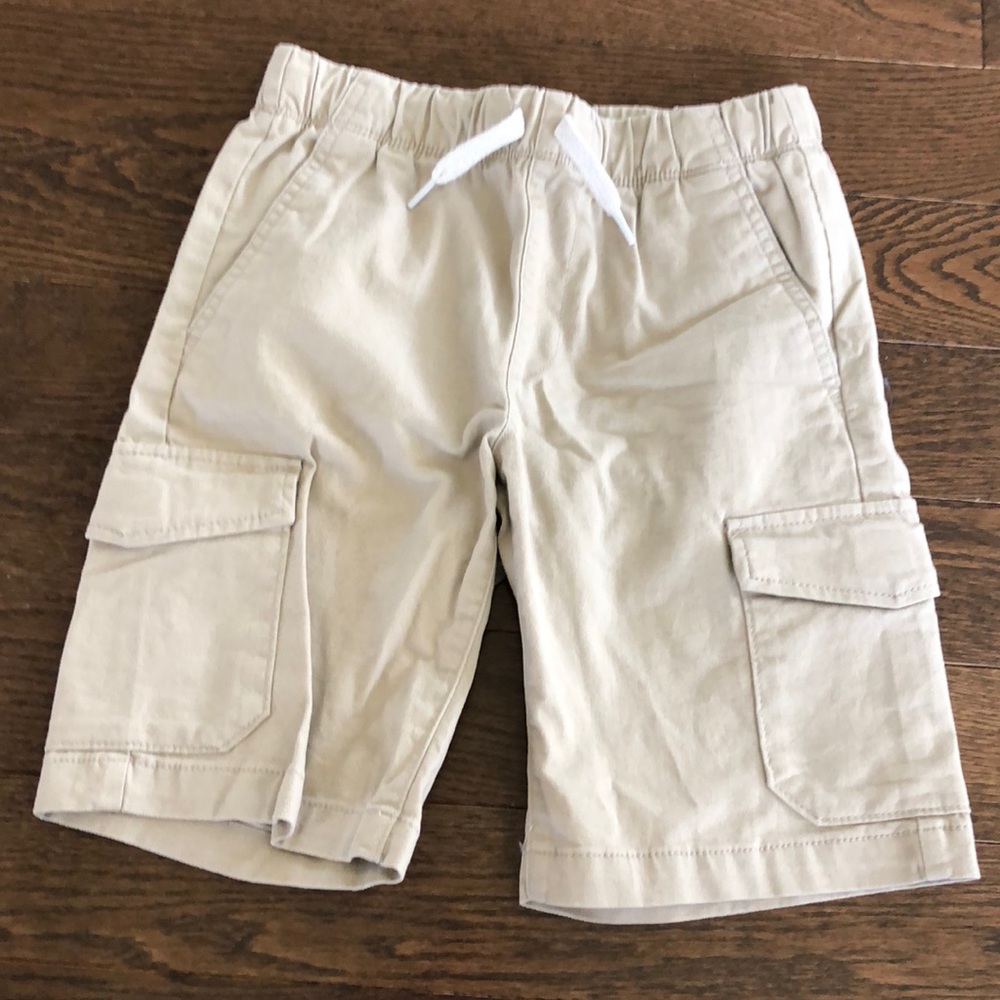 Old Navy Boys Chino Cargo Pull on Short-EUC